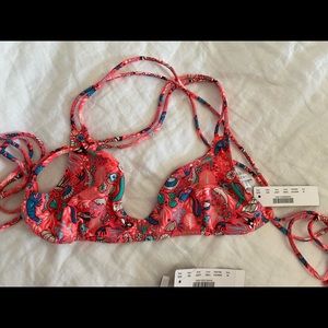 J. Crew Playa bikini top only. Size medium